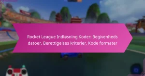 Read more about the article Rocket League Indløsning Koder: Begivenheds datoer, Berettigelses kriterier, Kode formater