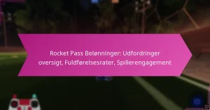 Read more about the article Rocket Pass Belønninger: Udfordringer oversigt, Fuldførelsesrater, Spillerengagement