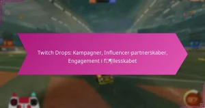 Read more about the article Twitch Drops: Kampagner, Influencer-partnerskaber, Engagement i fællesskabet